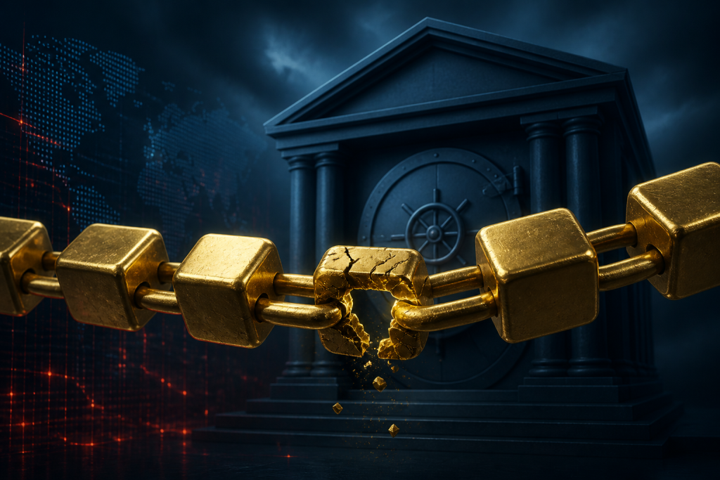 Third-party vendor chain with a weak gold link